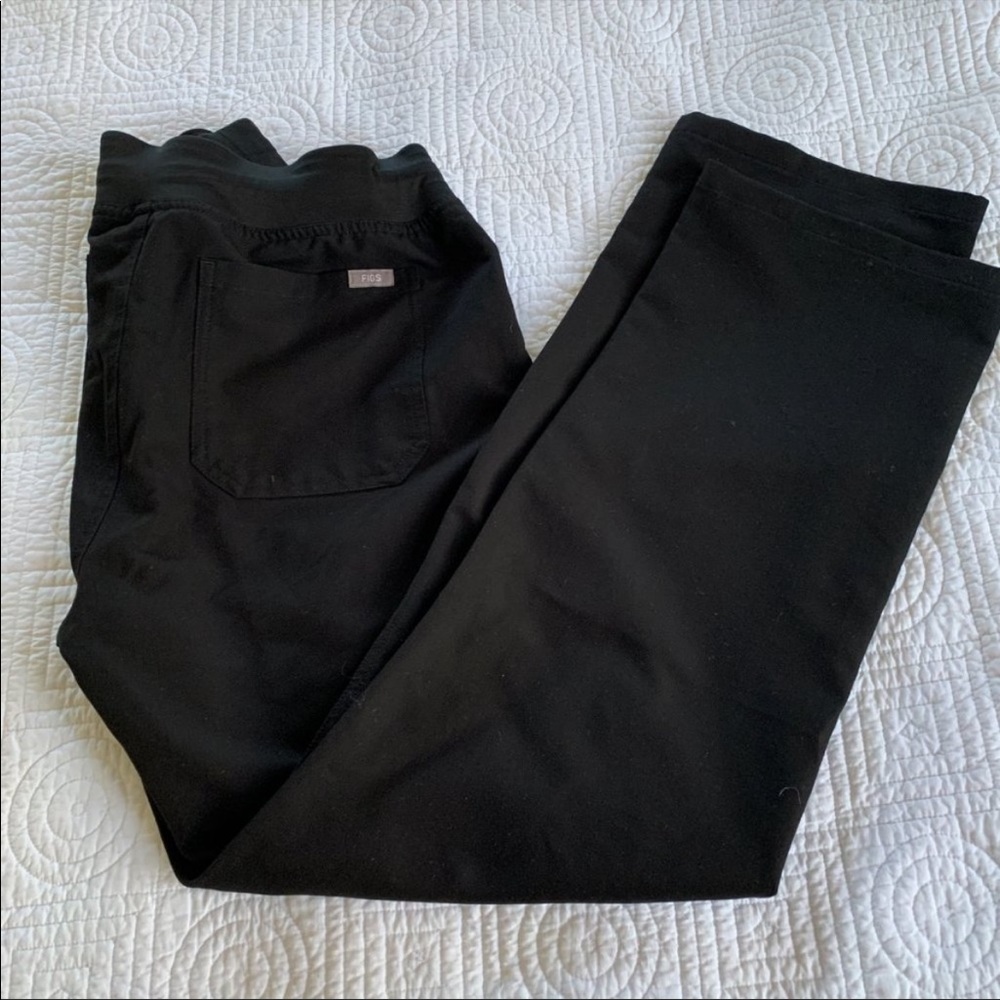 Figs Black scrub pants - Picture 2 of 7